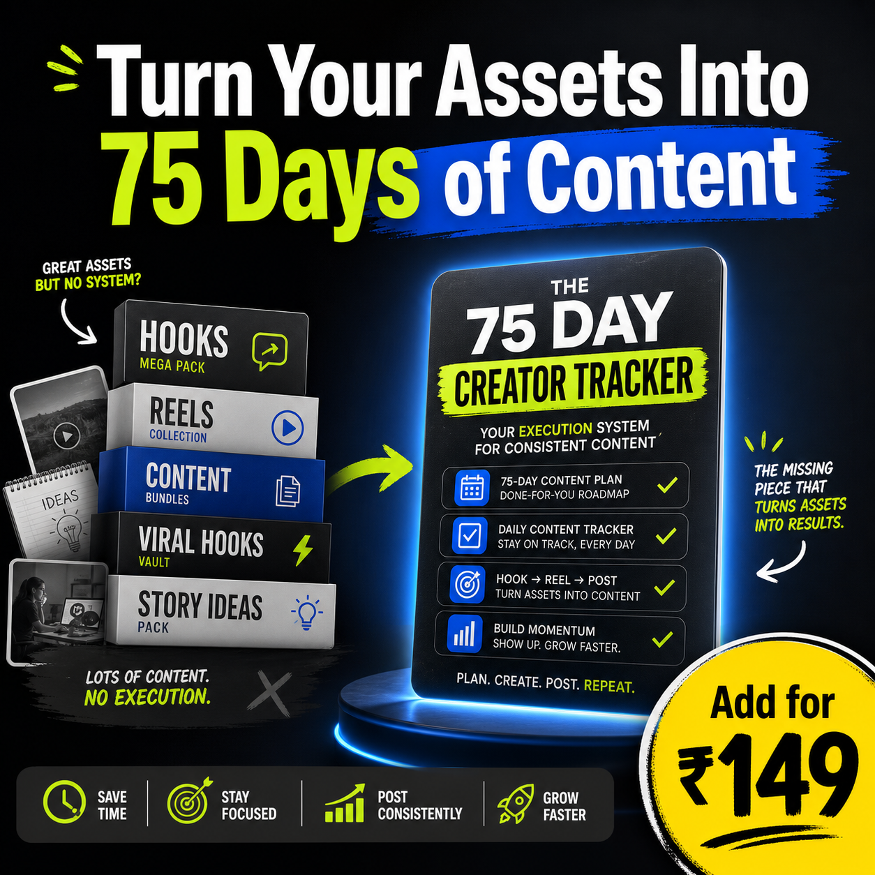 75-Day Creator Growth Challenge cart upsell image