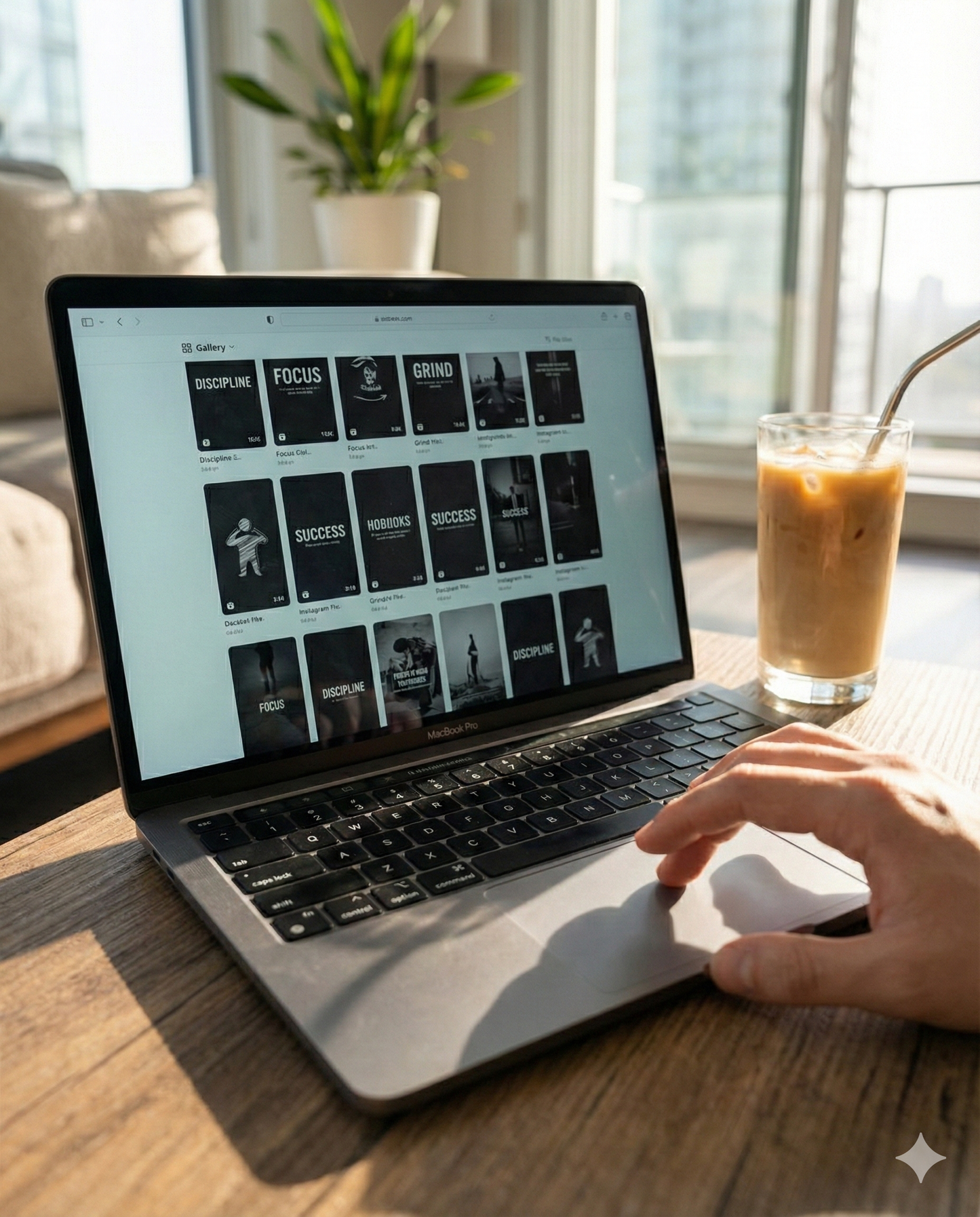 1050+ Minimalist Motivation Reels Bundle | Viral Faceless Content Kit